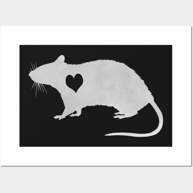 Adore Rats Wall Art by Psitta